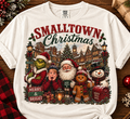 Smalltown Christmas T-Shirt – Festive Holiday Village Graphic Tee