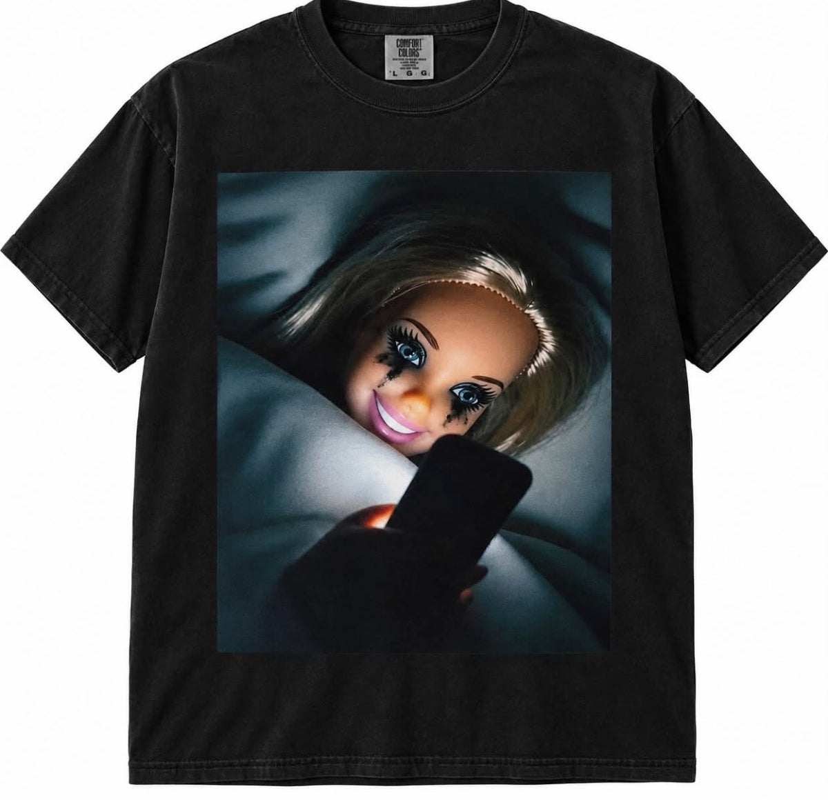 Creepy Doll Graphic T-Shirt