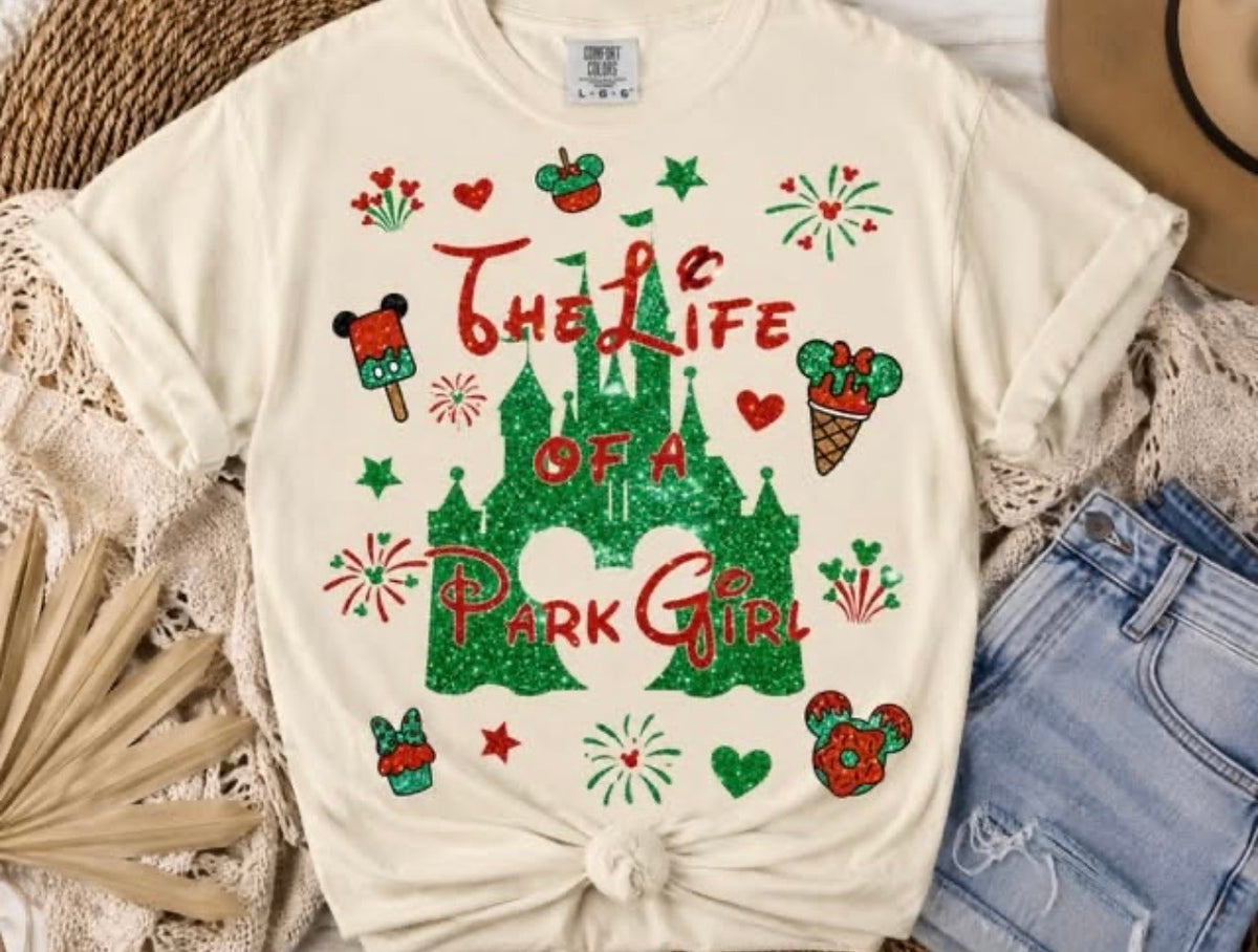 Tis the Season of a Park Girl Christmas T-Shirt
