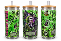 16 oz Beetlejuice-Inspired Showtime Glass Tumbler