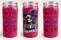 16 oz Witch Way to the Wine Pink Glitter Plastic Tumbler